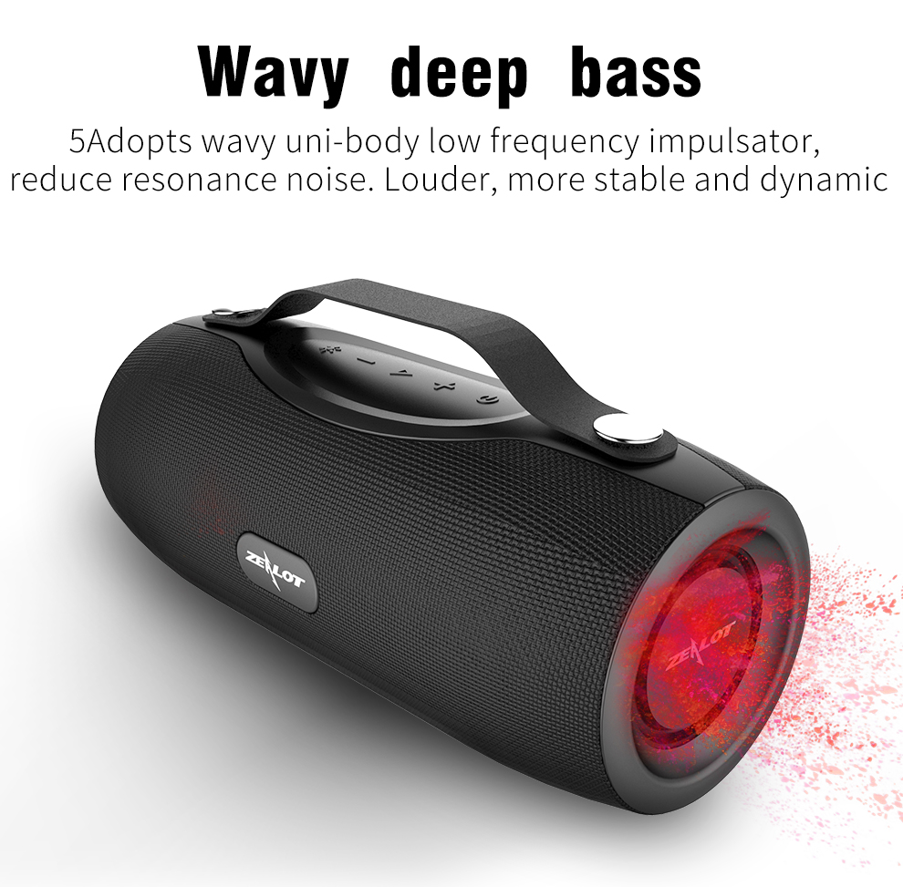 S29 Outdoor deep bass wireless bluetooth speaker TF card card speaker