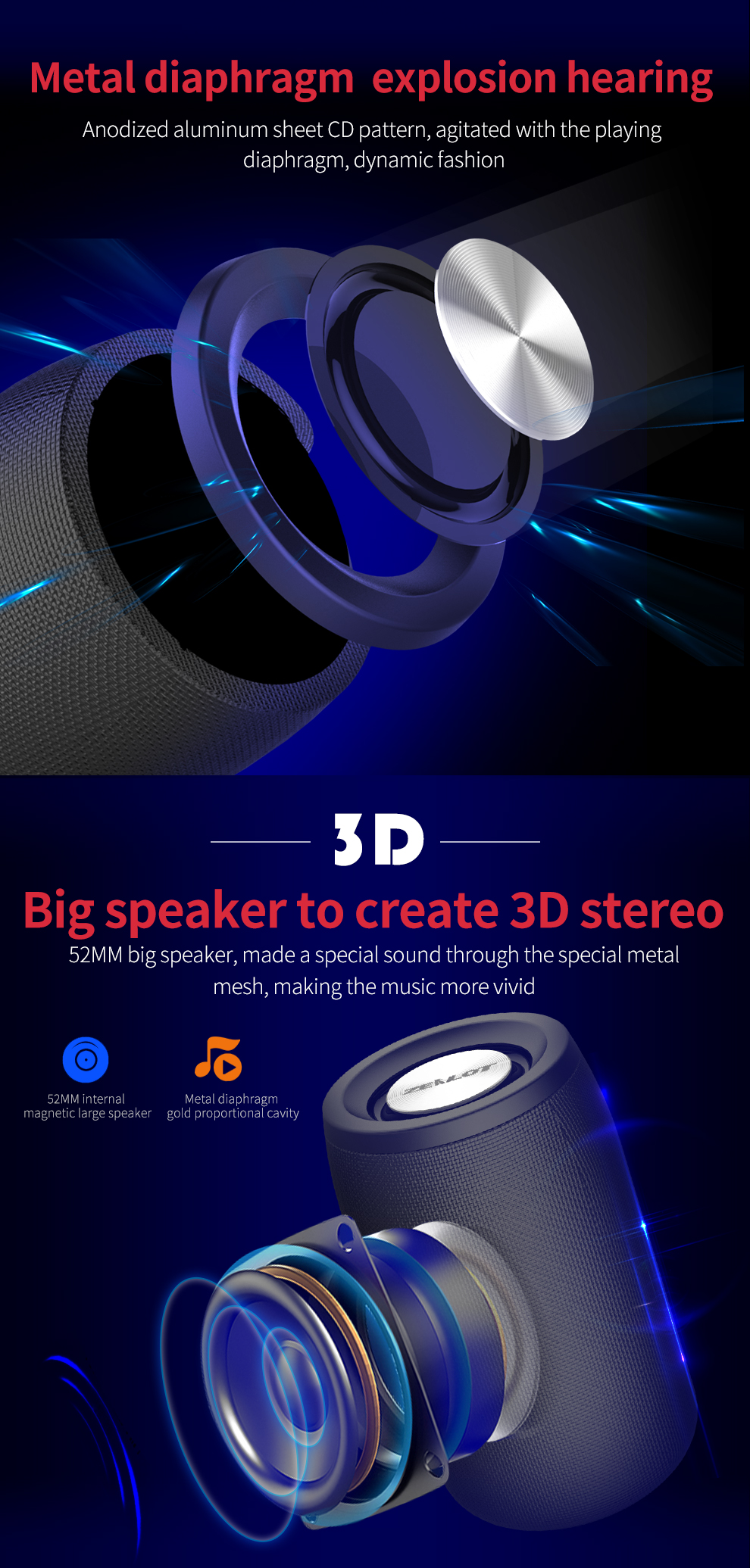 S32 Bluetooth speaker - ZEALOT