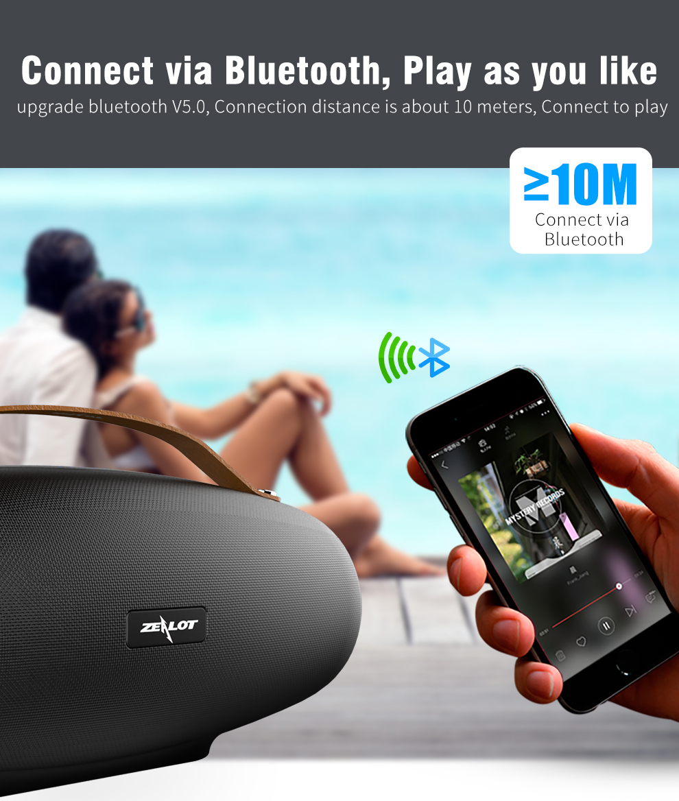 ZEALOT S27 Bluetooth speakerZEALOT